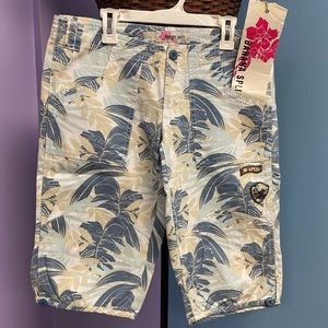 NEW BEACH Tropical Men’s Shorts Sz 28 🌴